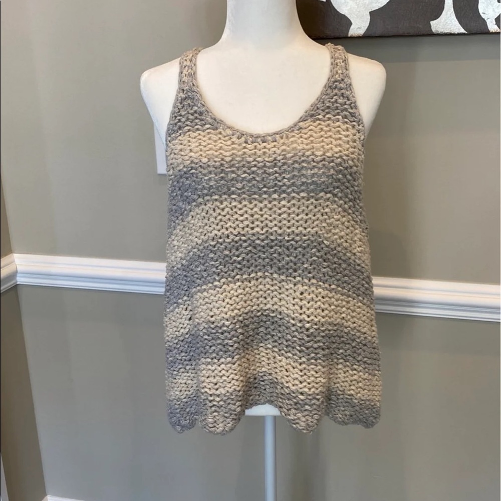 Open Weave Tank Top